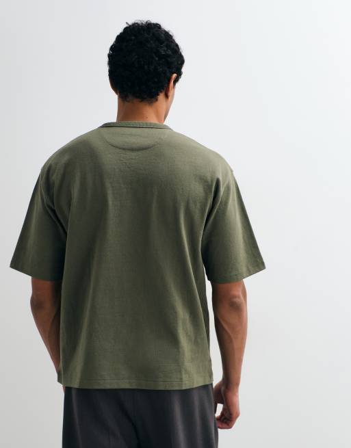 Polo Ralph Lauren - T-shirt comoda kaki con logo, 5 di 5