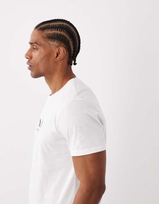 Polo Ralph Lauren - T-shirt confort avec logo texte sur le devant - Blanc, 4 de 5