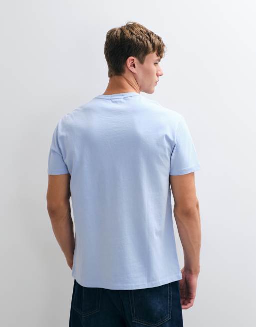 Polo Ralph Lauren t-shirt coupe classique avec logo icon bleu, 4 de 5
