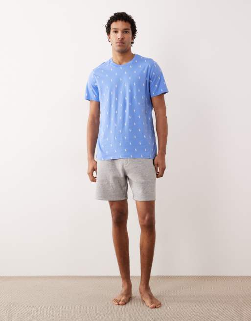 Polo Ralph Lauren - T-shirt da casa con logo blu medio, 4 di 5