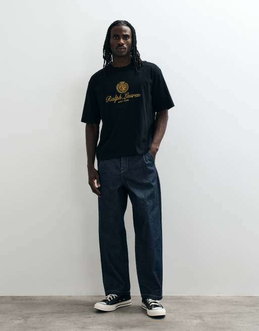 Polo Ralph Lauren t-shirt épais à blason noir, 2 de 5