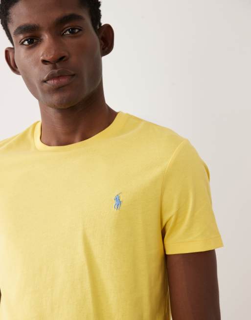 Polo Ralph Lauren - T-shirt gialla con logo, 5 di 5