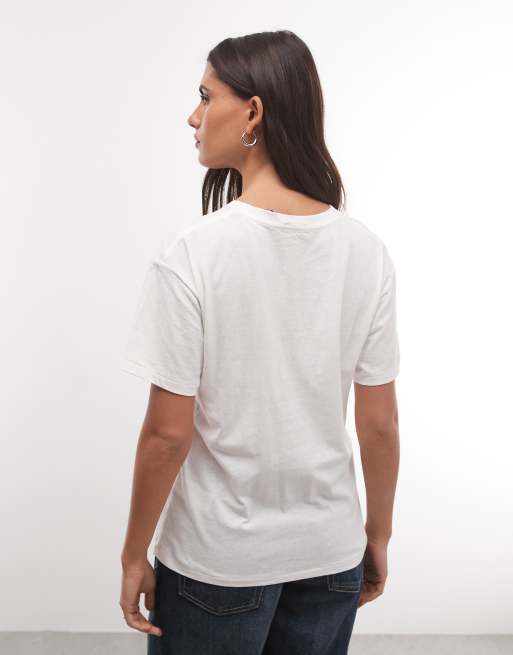 Polo Ralph Lauren t-shirt imprimé ours de Noël écru, 4 de 4