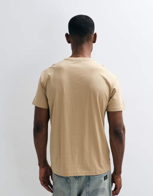 Polo Ralph Lauren t-shirt imprimé script NY en kaki, 4 de 5