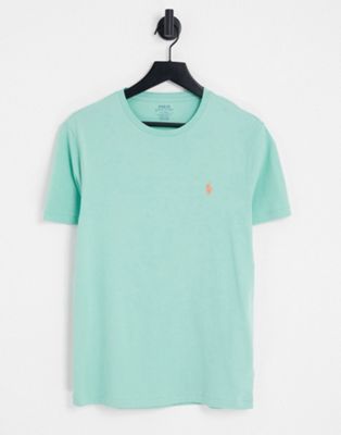 Polo Ralph Lauren t-shirt in light green with pony logo