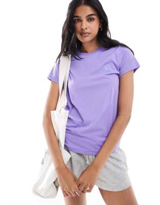 Polo Ralph Lauren - T-Shirt in Lila mit Logo