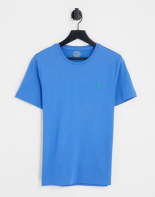 Polo Ralph Lauren t-shirt in mid blue with pony logo