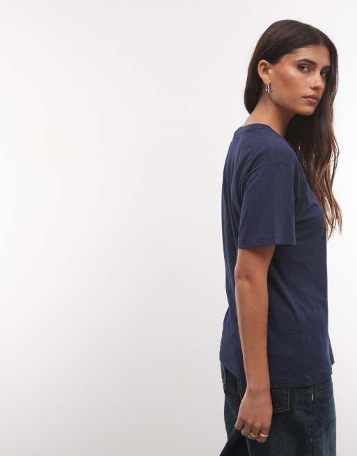 Polo Ralph Lauren T-shirt med vinterbjørneprint i navy, 4 af 4