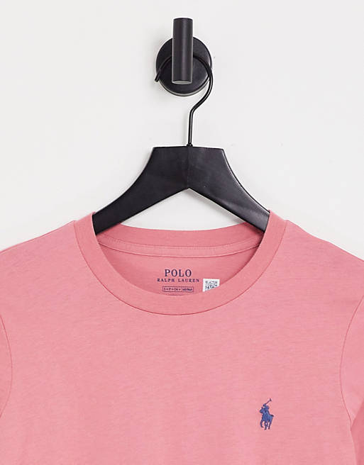 Verbanning Oswald woordenboek Polo Ralph Lauren - T-shirt met lange mouwen in roze | ASOS