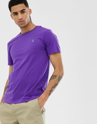 Polo Ralph Lauren - T-shirt met ronde hals in paars