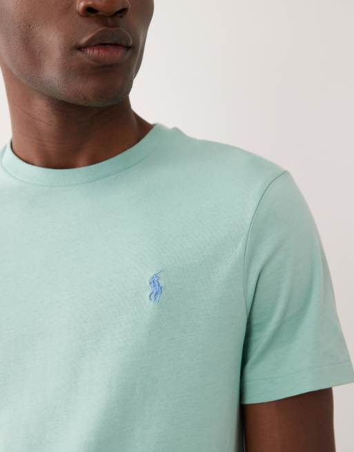 Polo Ralph Lauren - T-shirt verde medio con logo, 5 di 5