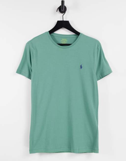 Polo Ralph Lauren - T-shirt verde spuma di mare con logo