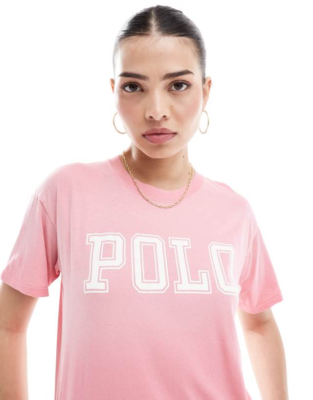 Polo Ralph Lauren - t-shirt with chest logo in pink