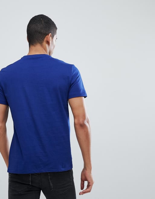 royal blue t shirt polo