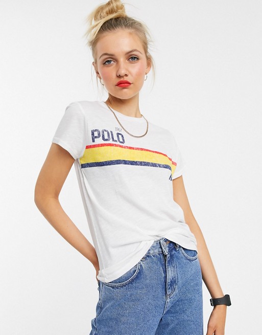 Polo Ralph Lauren t-shirt with uneven logo