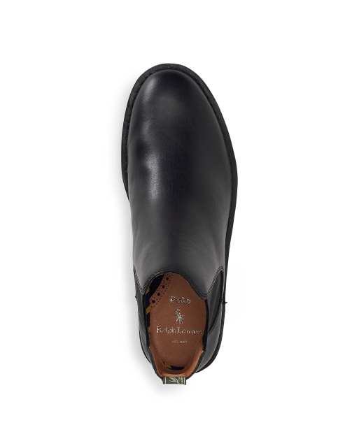 Polo Ralph Lauren Talan leather Chelsea boots in black, 2 of 4