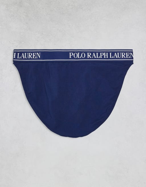 Polo Ralph Lauren Tangs three pack in white cloud/ onyx/ navy, 3 of 3