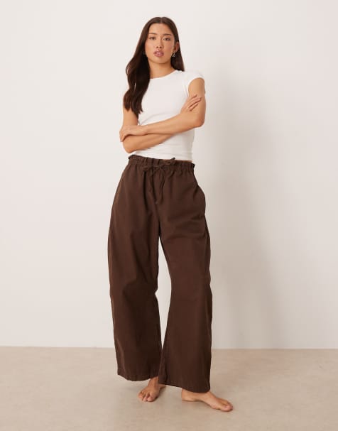 Polo Ralph Lauren tapered pants in brown - view 1