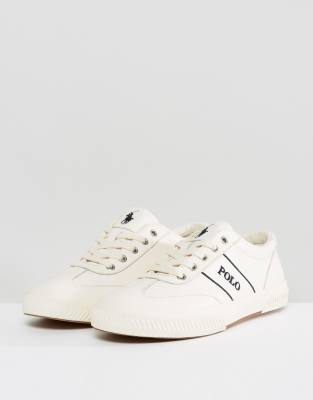 ralph lauren off white shoes