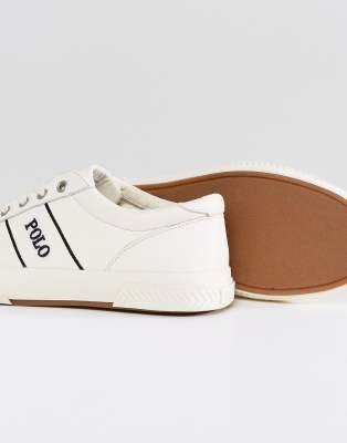 ralph lauren off white trainers