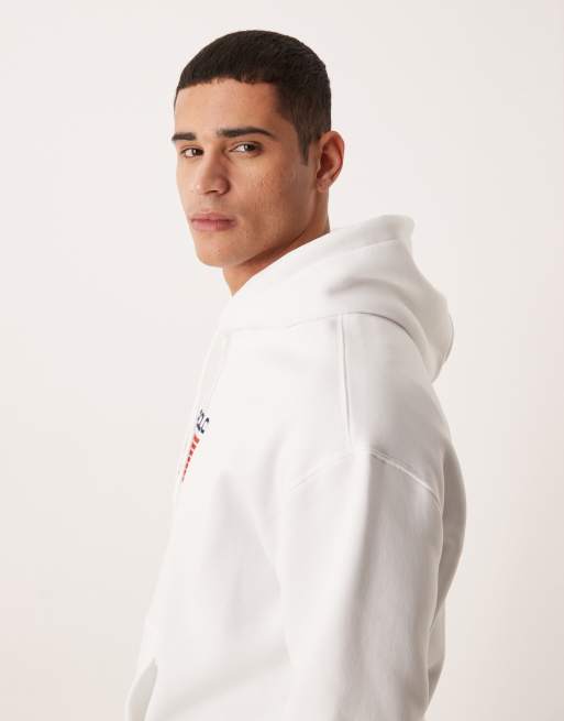 Polo Ralph Lauren – Team USA – Unisex-Kapuzenpullover in Weiß mit Logo auf der Brust, 4 von 5