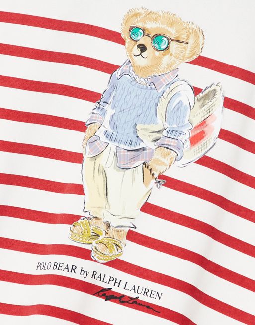 print polo shirt Bianco - Polo Ralph Lauren 'CEVIO' rosa - Multicolor Polo  Ralph Lauren Long Sleeve Kids teddy bear