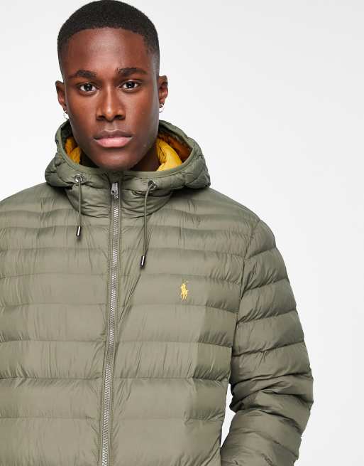 Polo Ralph Lauren Terra Doudoune l g re capuche Vert moyen