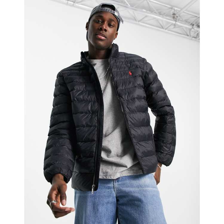 Polo mens puffer jacket sale