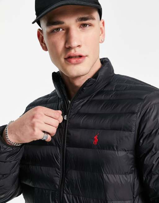 Lauren lightweight puffer outlet jacket