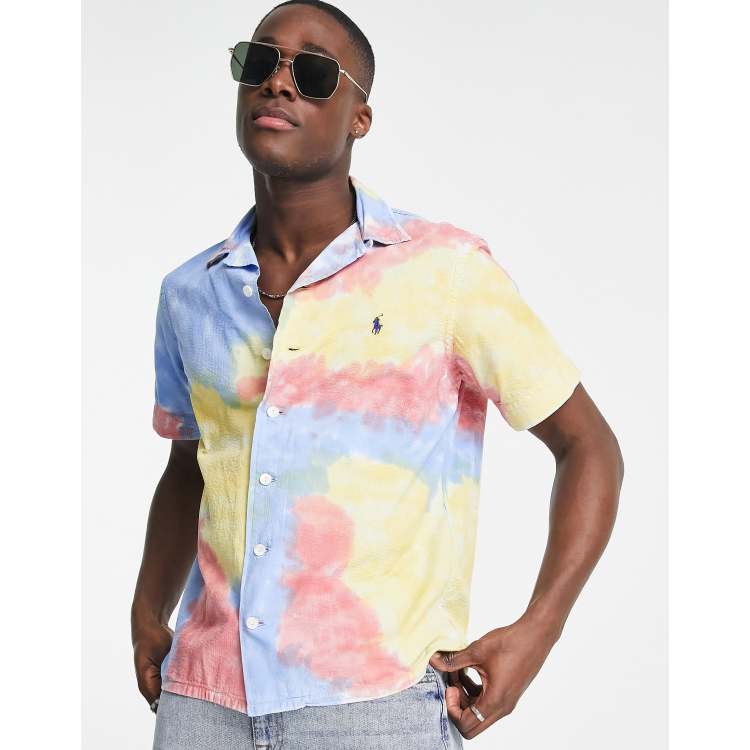 Polo ralph lauren tie dye long sleeve shirt discount