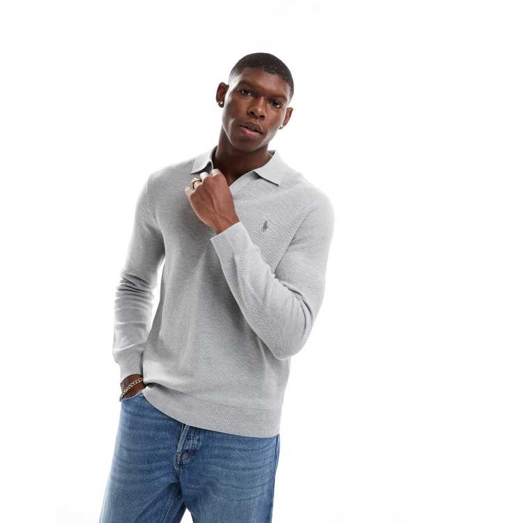 Polo slim fit long sleeve hotsell