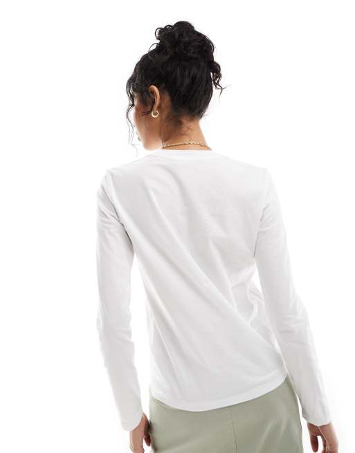 Polo Ralph Lauren - Top à manches longues - Blanc, 2 de 4