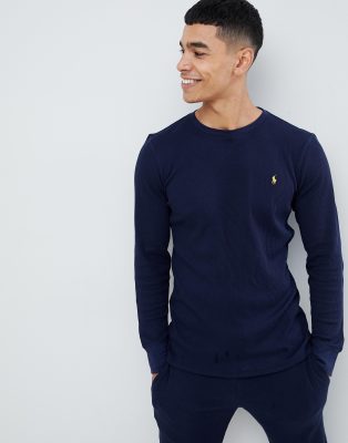 polo manche longue ralph lauren