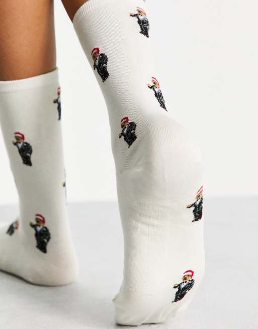 Ralph lauren discount bear crew socks