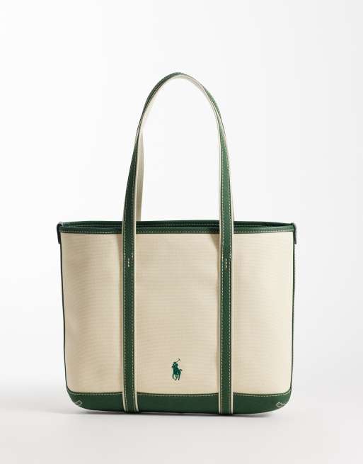 Polo Ralph Lauren - Tote tas met bear in ecru, 4 van 4