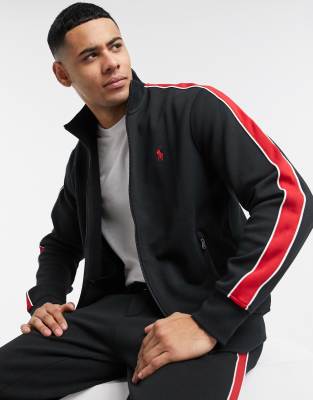 Black and store white polo tracksuit