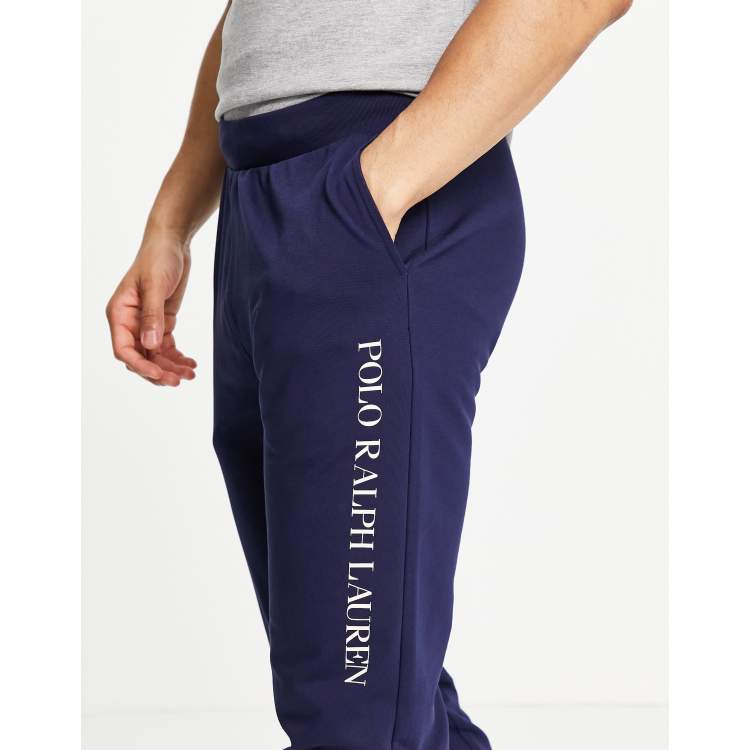 Ralph lauren navy hot sale tracksuit bottoms