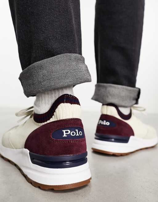 Burgundy 2024 pony sneakers