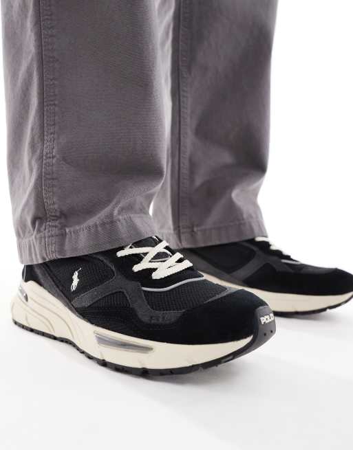 Polo Ralph Lauren - Trackster 275 - Sneakers nere, 3 di 5