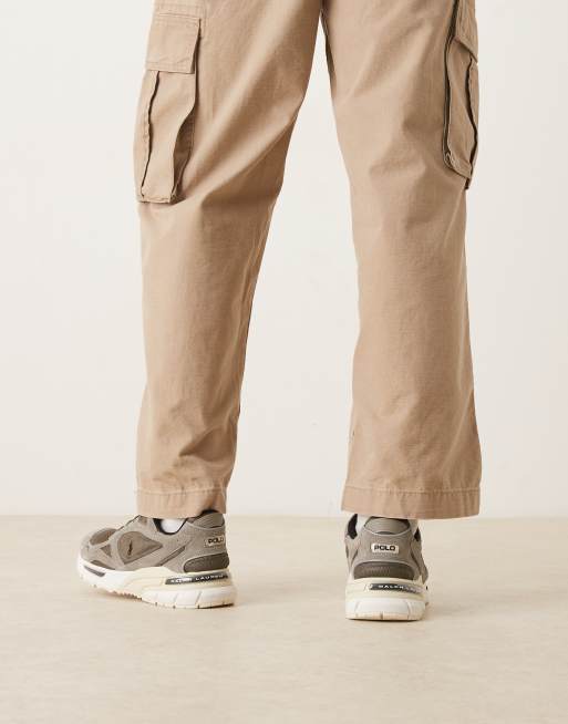 Polo Ralph Lauren Trackster 275 trainers in grey, 4 of 5