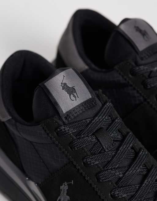 Polo Ralph Lauren – Trackster 89 – Svarta sneakers, 3 av 5