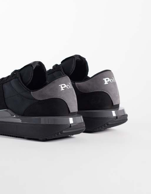 Polo Ralph Lauren – Trackster 89 – Svarta sneakers, 4 av 5