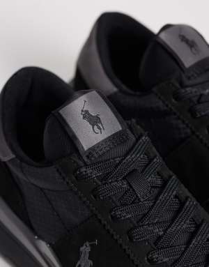 Polo Ralph Lauren trackster 89 trainerss in black