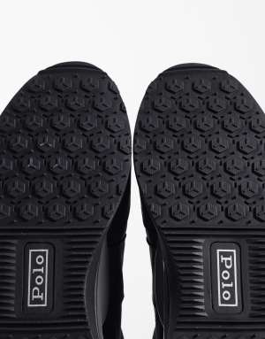 Polo Ralph Lauren trackster 89 trainerss in black