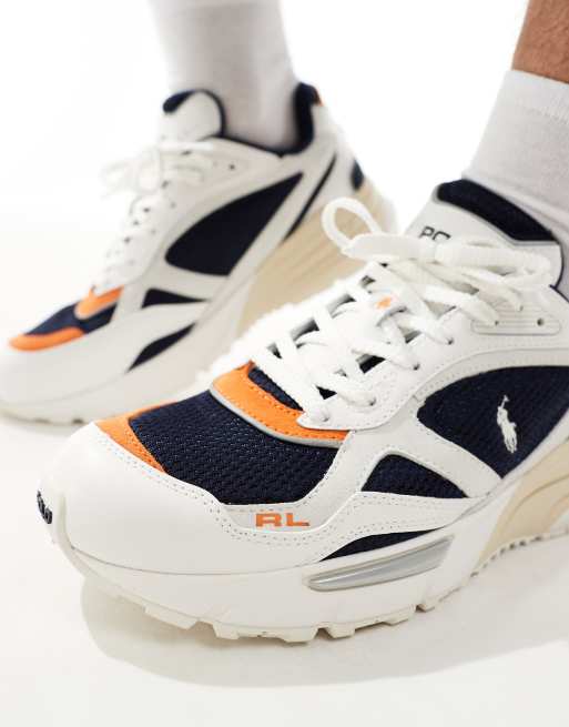 Polo Ralph Lauren – Trackstr 275 – Sneaker in Weiß und Blau, 5 von 5