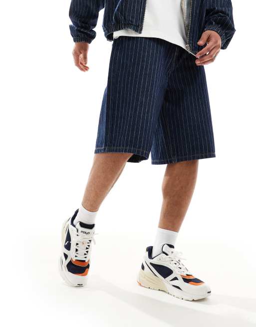 Polo Ralph Lauren - Trackstr 275 - Sneakers bianche e blu, 3 di 5