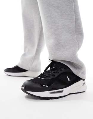Polo Ralph Lauren Trackstr 275 Sneakers In Black