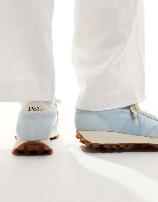 Polo Ralph Lauren - Trail 125 - Lyseblå sneakers , 3 af 5