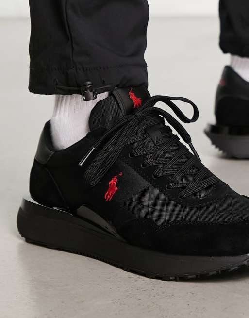 Ralph lauren hot sale sneakers black