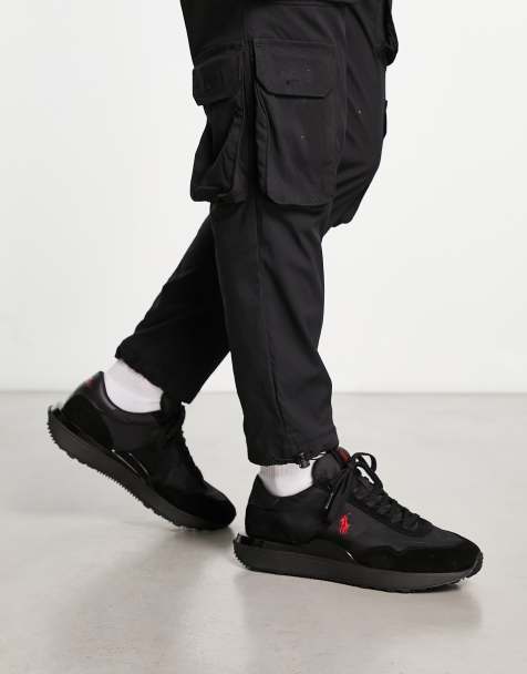 Polo Ralph Lauren - Train '89 - Sneakers met ponylogo in zwart - view 1